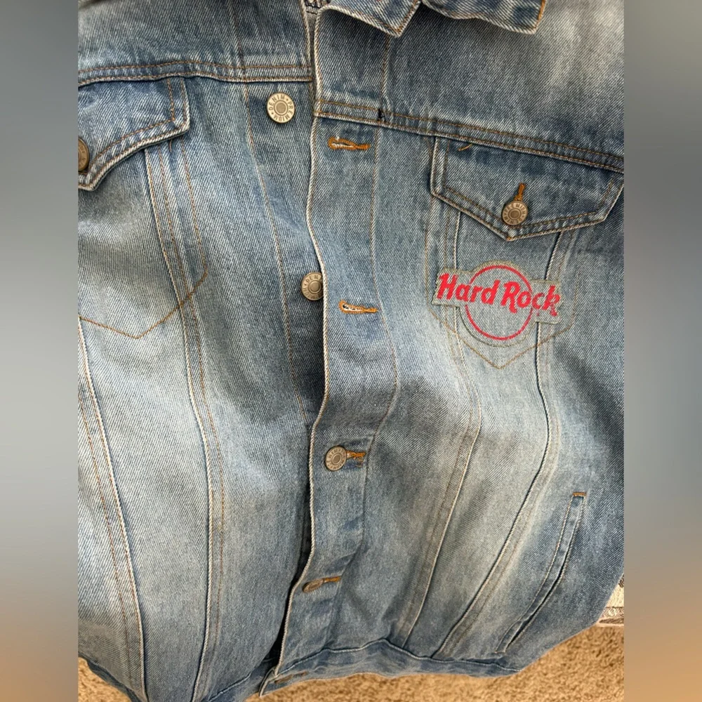 Limited Edition Beatles/Hard Rock Collaboration Jean Jacket